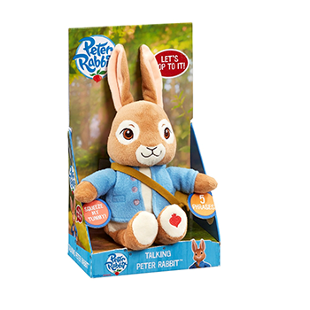 Peter Rabbit Talking Bunny Soft Toy